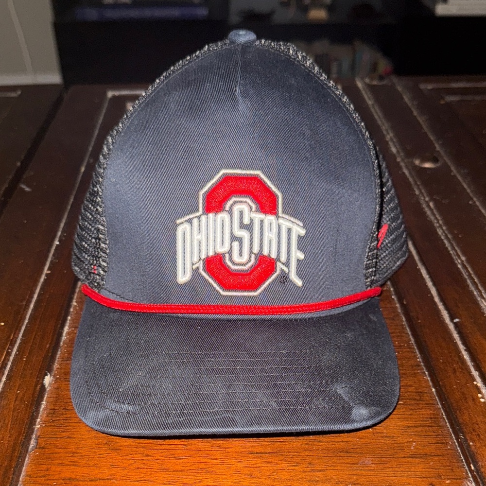 Ohio State Buckeyes trucker hat